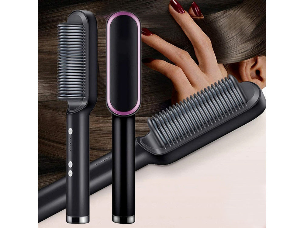 Plaukų tiesintuvas plaukų tiesinimo šepetys