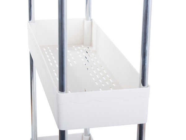 Vonios lentyna virtuvės spintelė ant ratukų knygų spinta