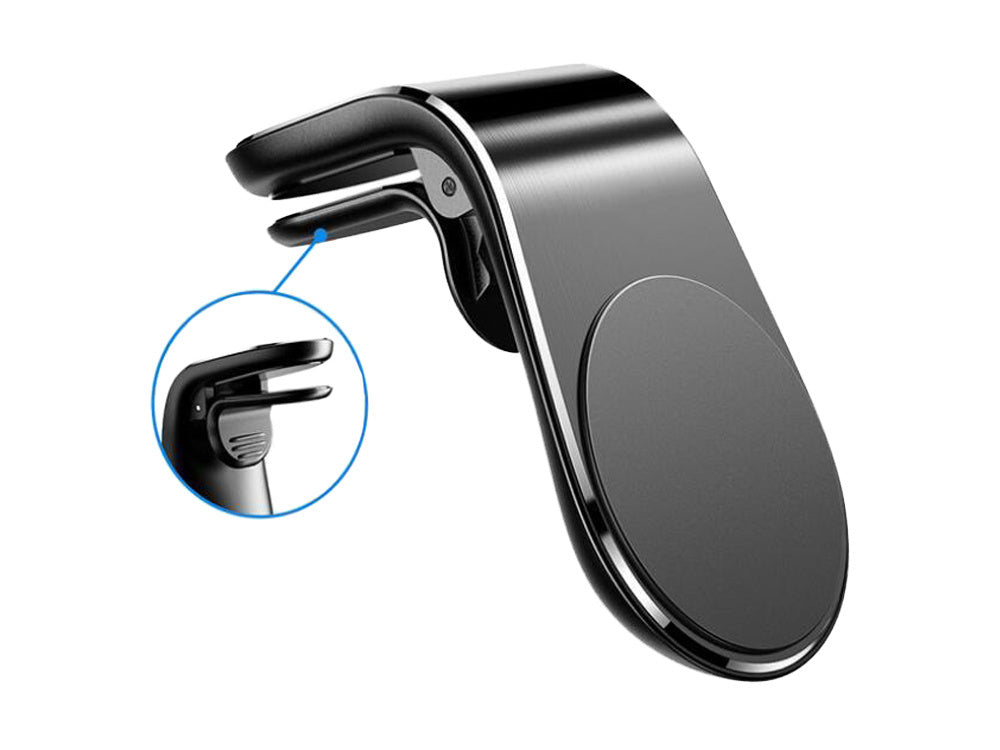 Magnetinis automobilio laikiklis telefono grotelėms