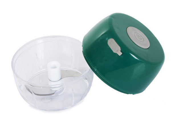 Elektrinis daržovių smulkintuvas svogūnai česnakai žolelės