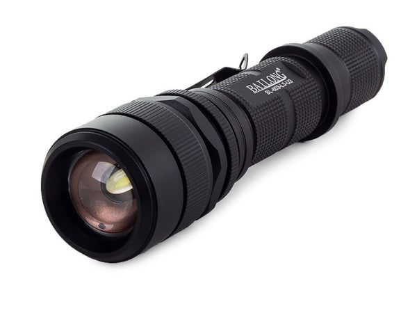 Bailong taktinis led įkraunamas usb žibintuvėlis l3-u3