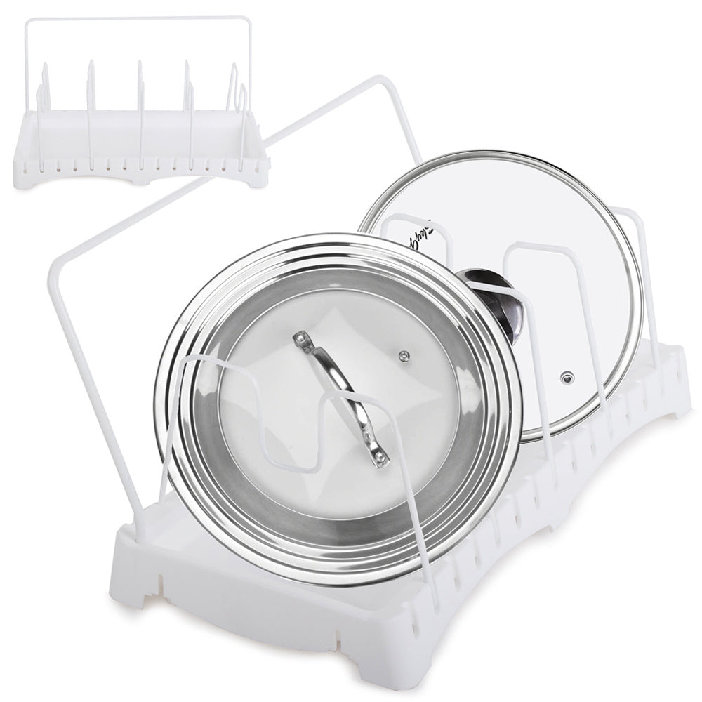 Puodų džiovintuvas puodų dangčiai