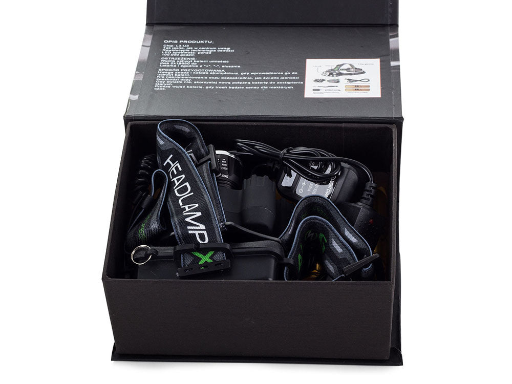 Bailong cree xm-l t6 7 x led uv priekinis žibintas