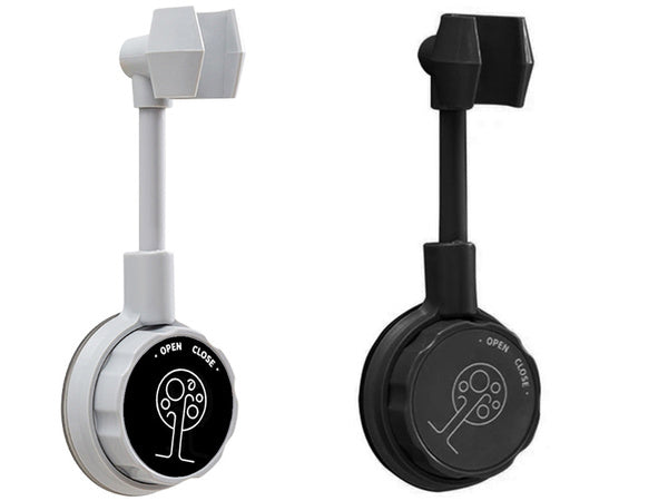 Dušo ragelio laikiklis su siurbtuku