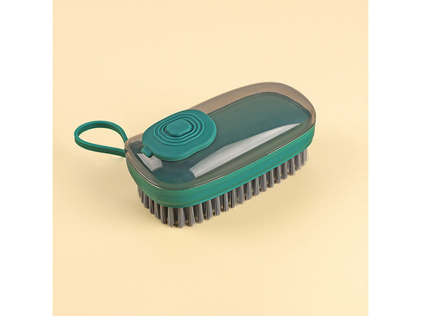 Valymo šepetėlis su skysčio dozatoriumi