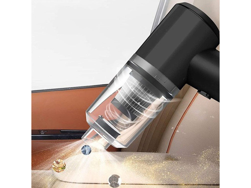 Belaidis rankinis automobilinis dulkių siurblys 120w