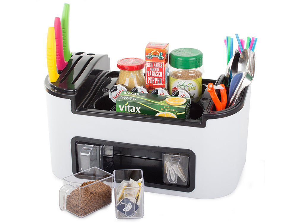 Virtuvės stalo įrankių organizatorius prieskonių indams indų laikiklis