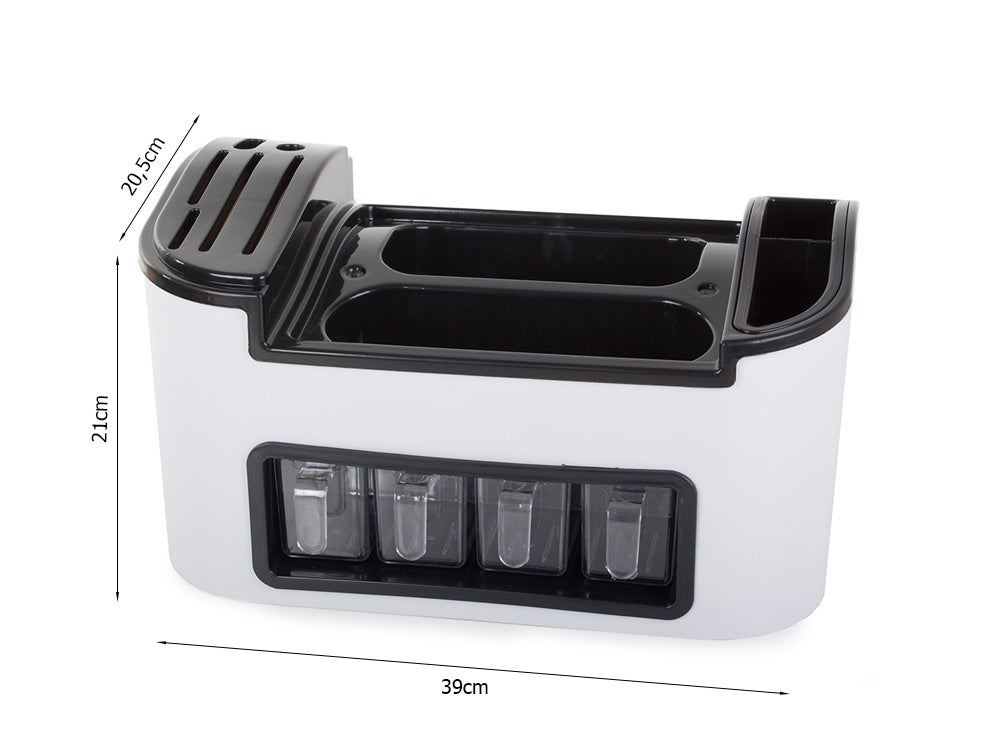 Virtuvės stalo įrankių organizatorius prieskonių indams indų laikiklis