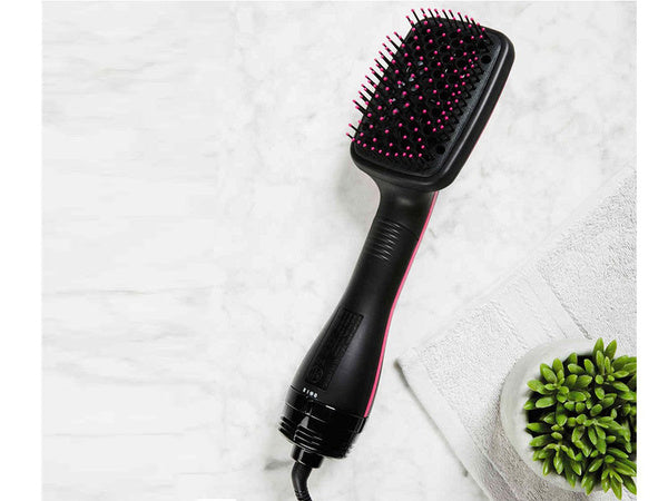 Šepetys plaukų džiovintuvas plaukų tiesintuvas stilius