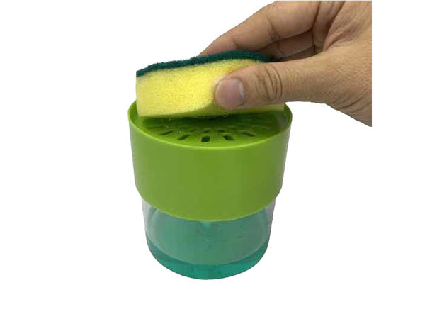 Indų plovimo skysčio dozatorius kempinių dozatorius