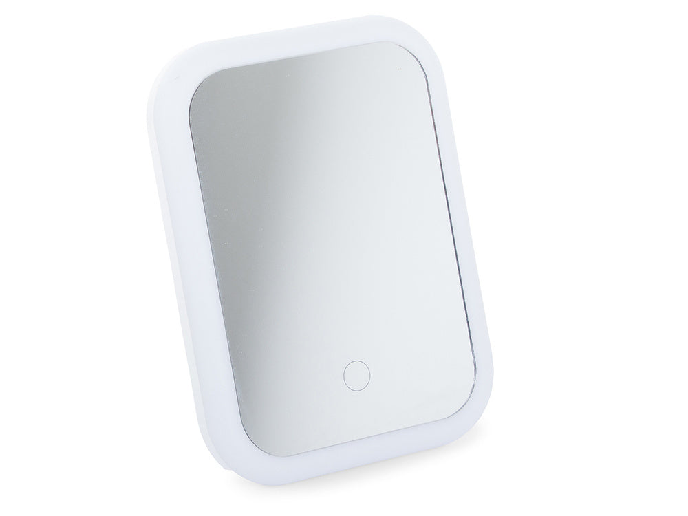 Led apšviestas makiažo veidrodis