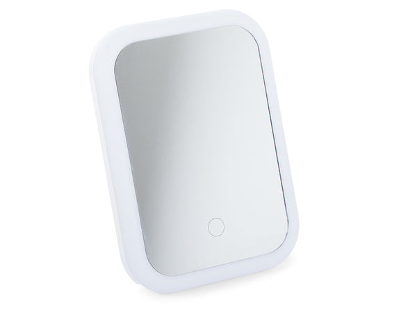 Led apšviestas makiažo veidrodis