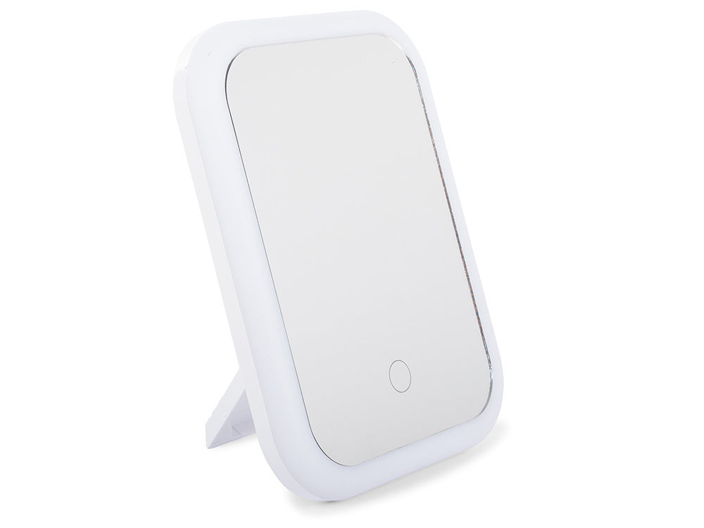 Led apšviestas makiažo veidrodis