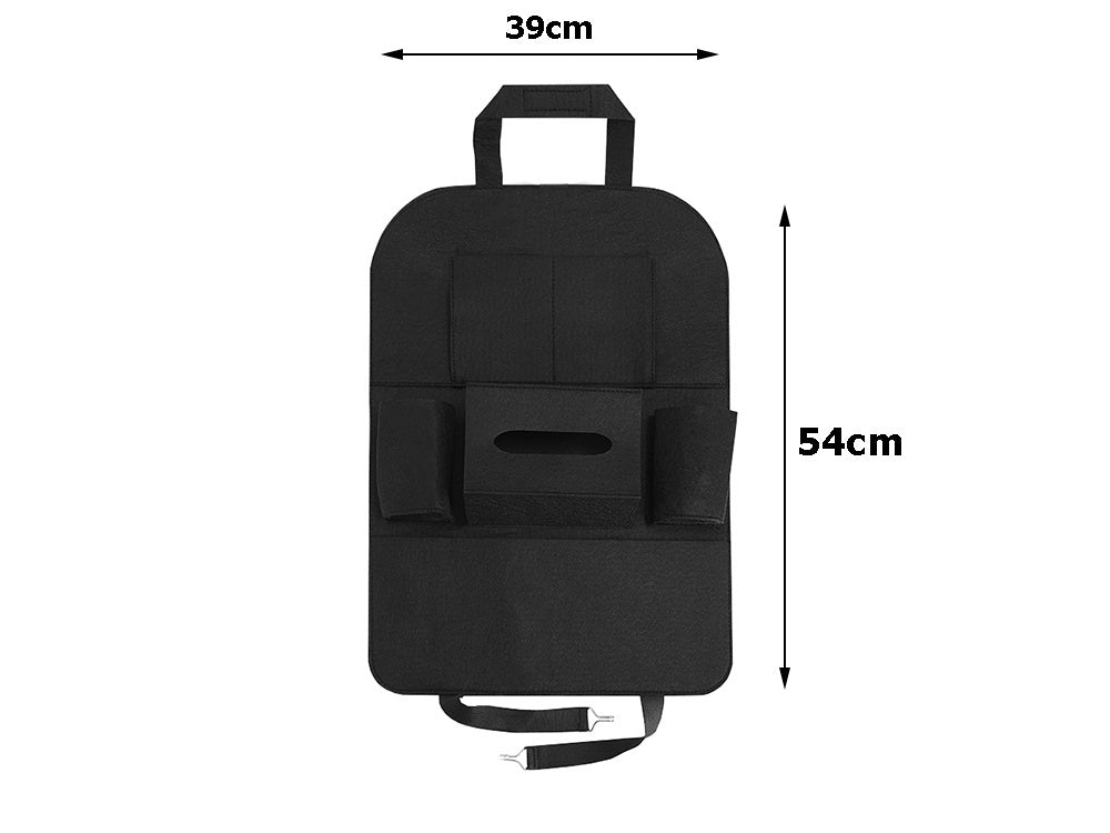 Automobilio sėdynių organizatoriaus apsauga iš veltinio