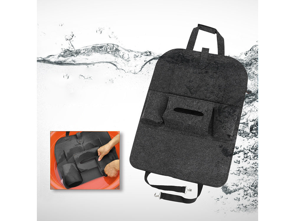 Automobilio sėdynių organizatoriaus apsauga iš veltinio