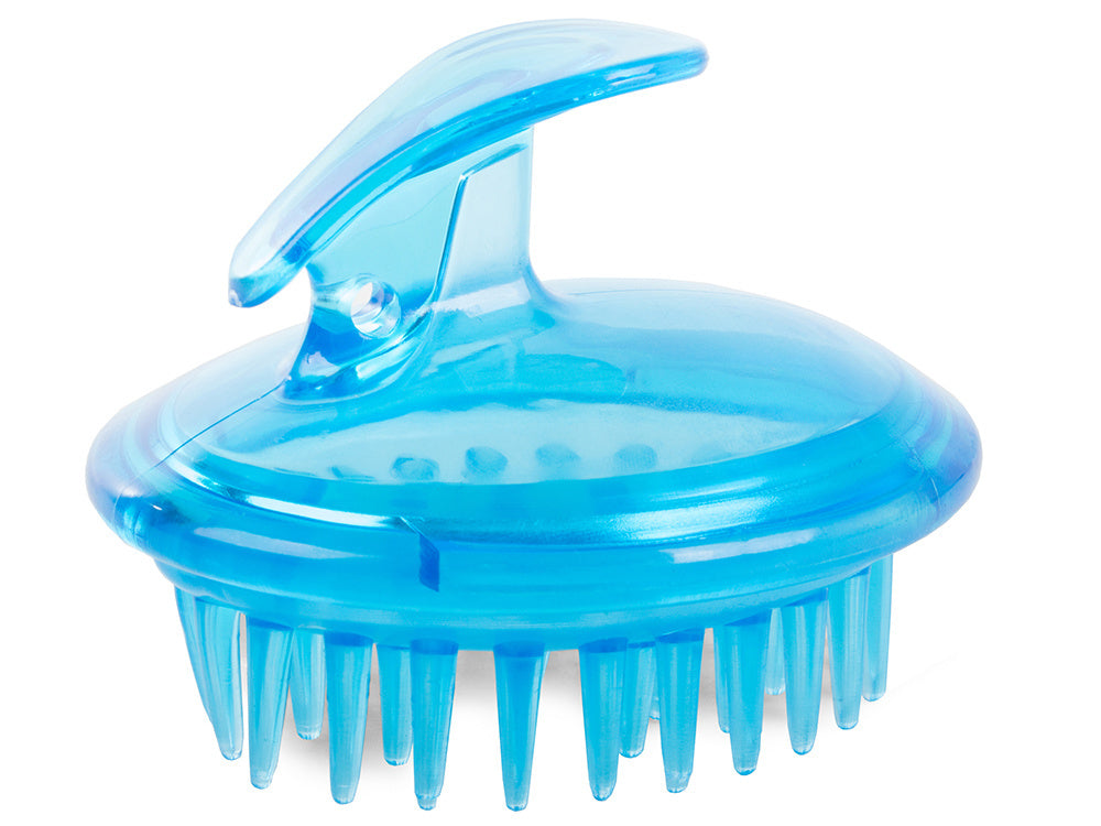 Silikoninis masažinis šepetys galvai ir kūnui plauti