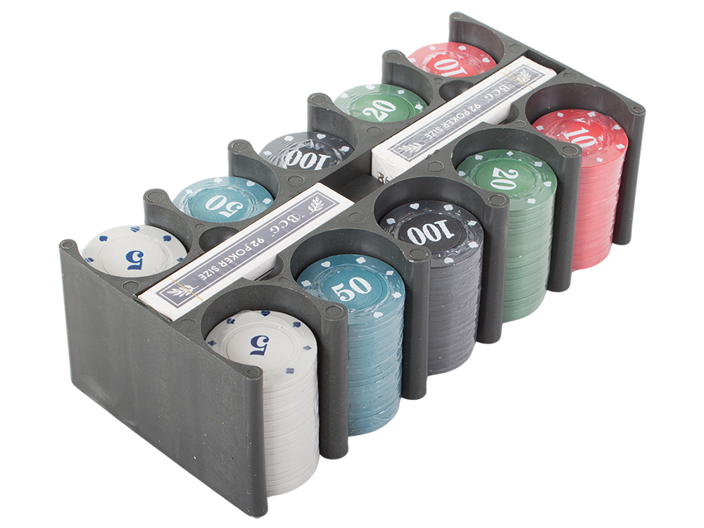 Texas pokerio rinkinys žetonų 200 vnt. Kortų kilimėlis