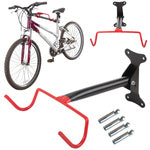 Dviračių laikiklio sieninis laikiklis 2 kabliukai