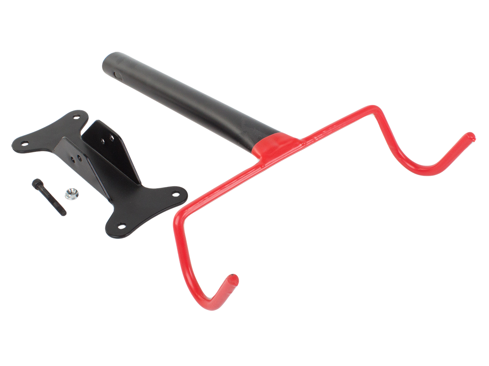 Dviračių laikiklio sieninis laikiklis 2 kabliukai