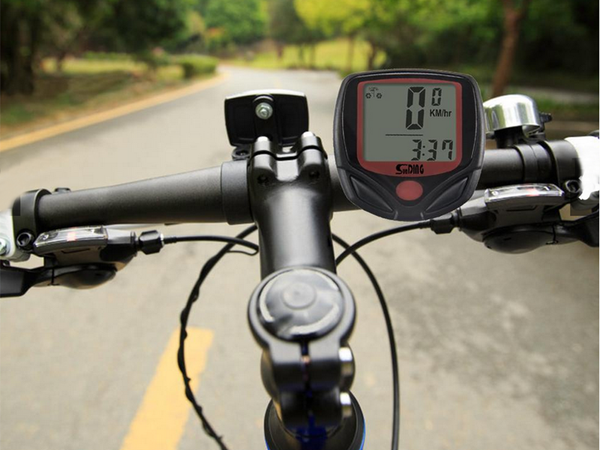 Vandeniui atsparus dviračio kompiuteris 14 funkcijų