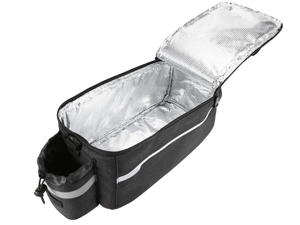 Šiluminis dviračių krepšys vežėjui pannier