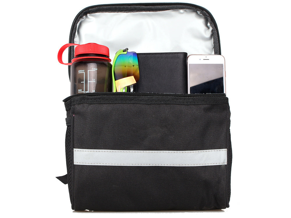 Didelis dviračių krepšys su rankena