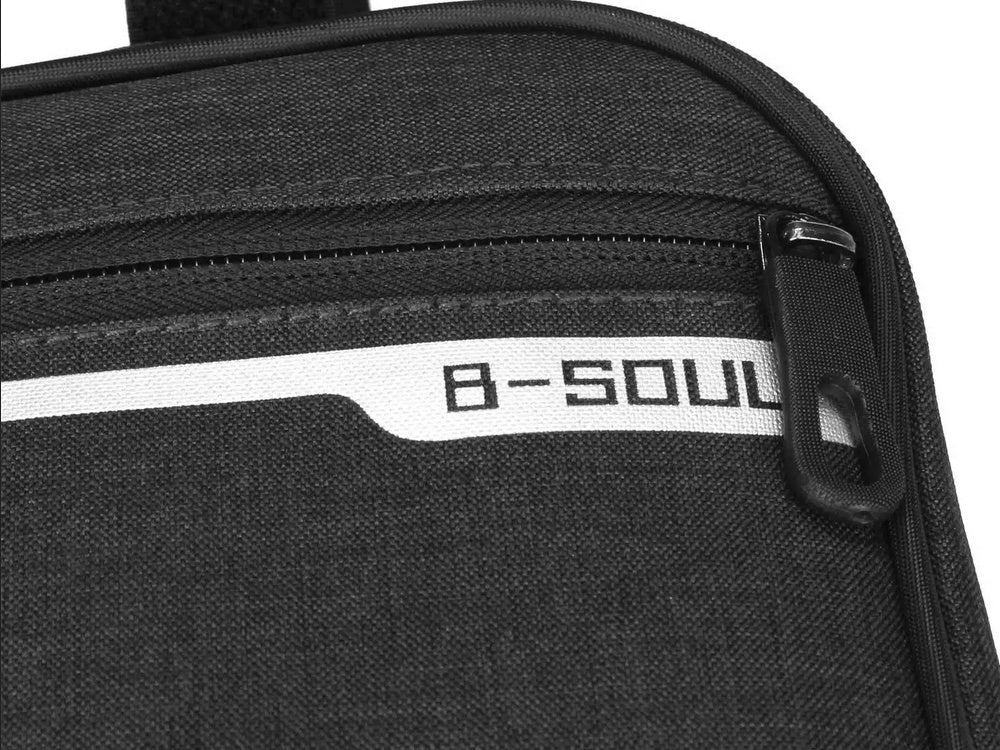 Dviračio krepšys po rėmu