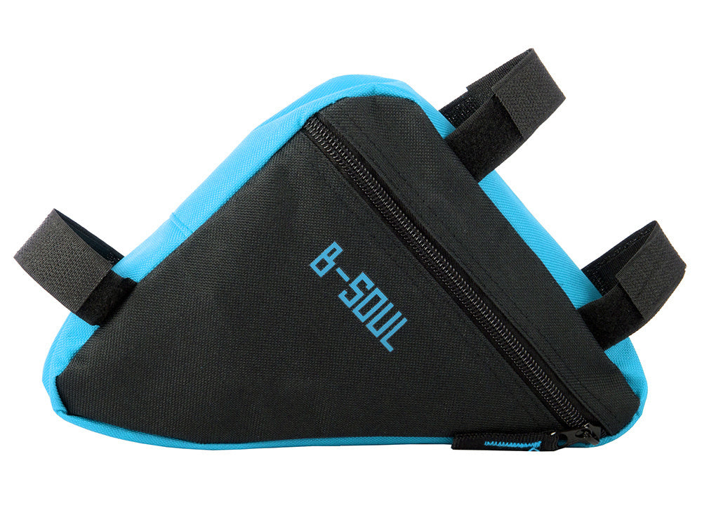 Dviračio krepšys po rėmu