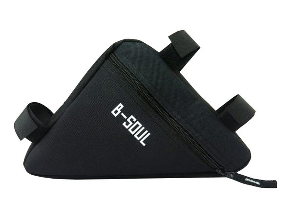 Dviračio krepšys po rėmu