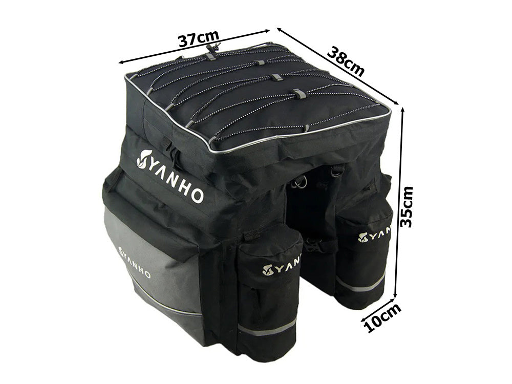 Dviračių dėtuvių laikiklis didelei bagažinei