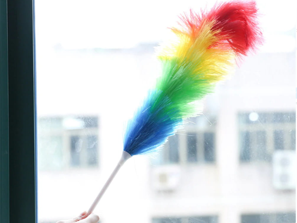 Teleskopinis dulkių šepetys šluota