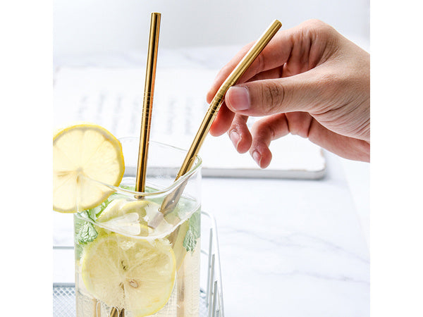 8x metaliniai vamzdžio stiklai multiple eko valikliai