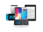 Telefono įkroviklis 8 x usb qc 3.0 type c