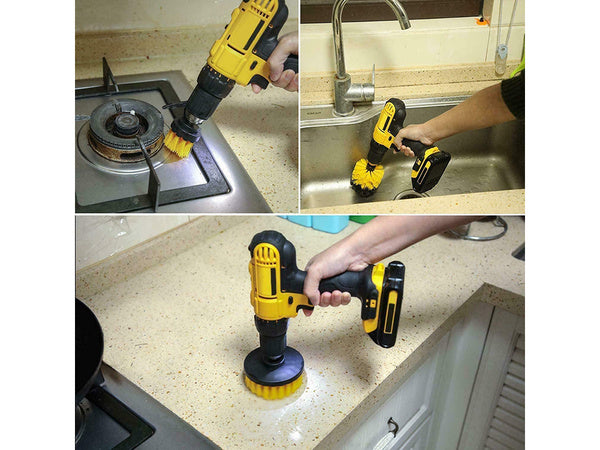 Gręžtuvo/suktuvo valymo šepetėliai 3vnt.