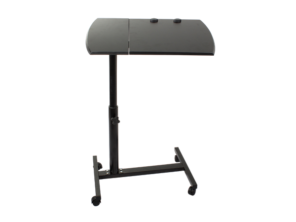 Nešiojamojo kompiuterio stalas ant ratukų reguliuojamas stalas