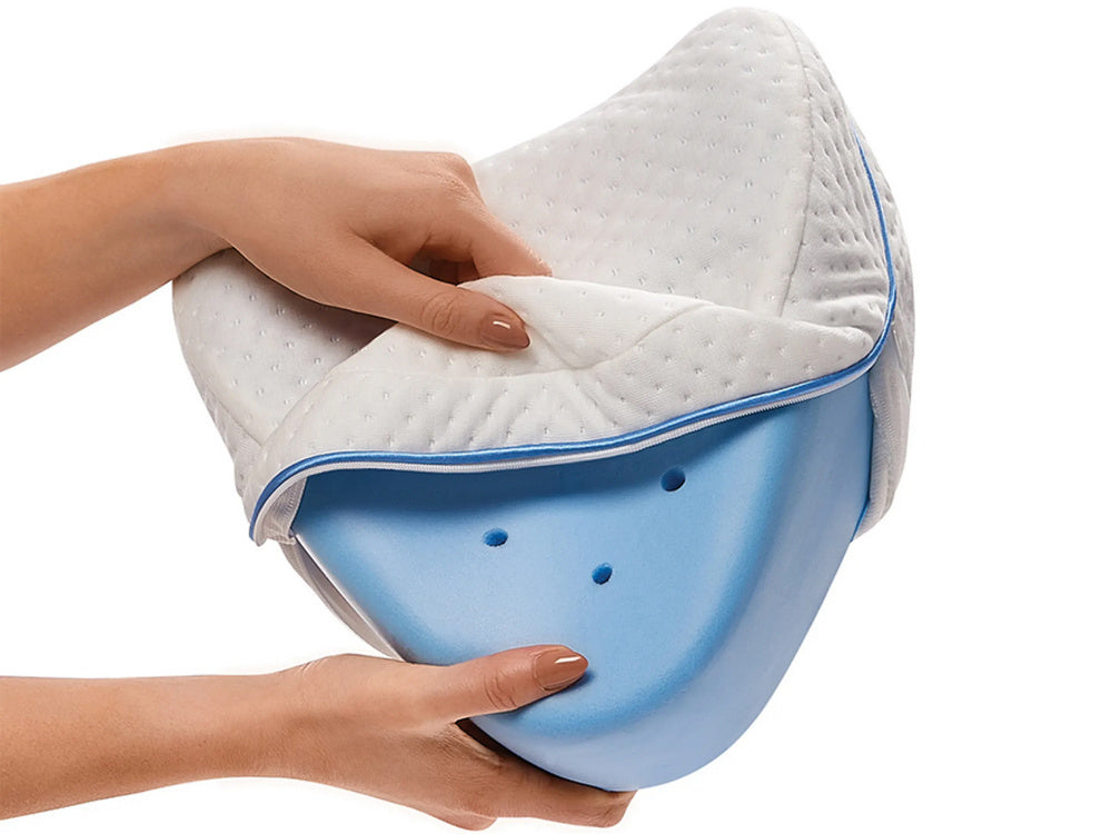 Ortopedinis kojų pleištas tarp kelių