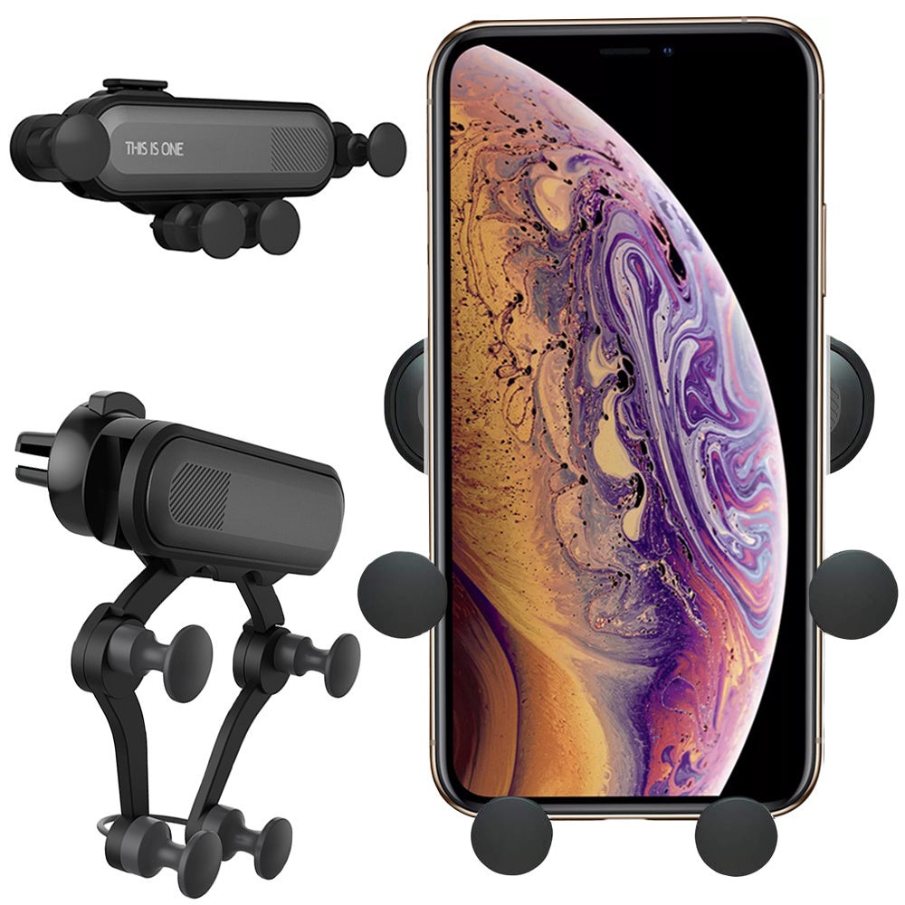 Gravitacinis automobilio grotelių laikiklis