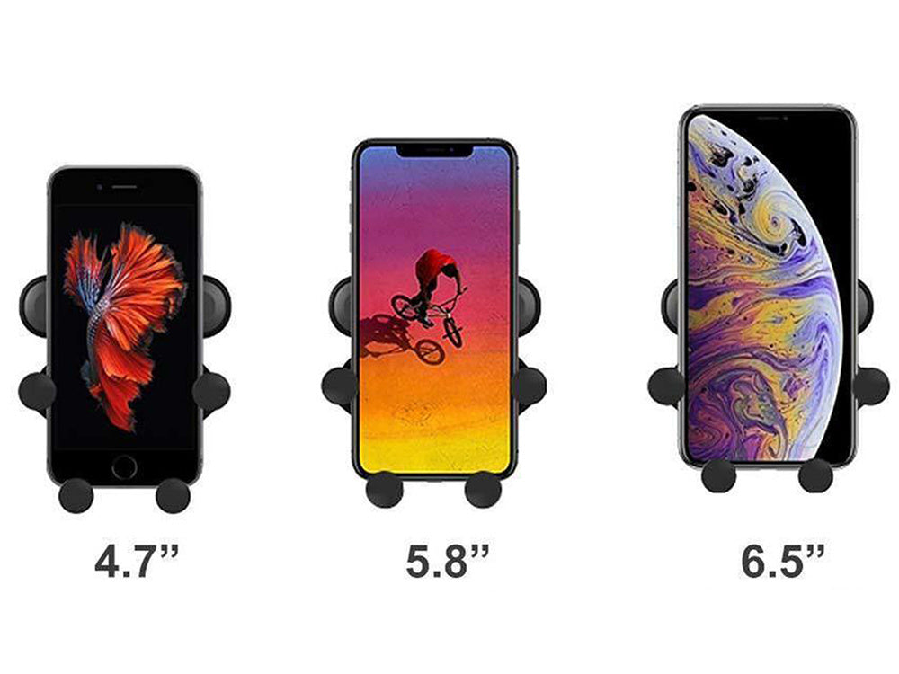 Gravitacinis automobilio grotelių laikiklis