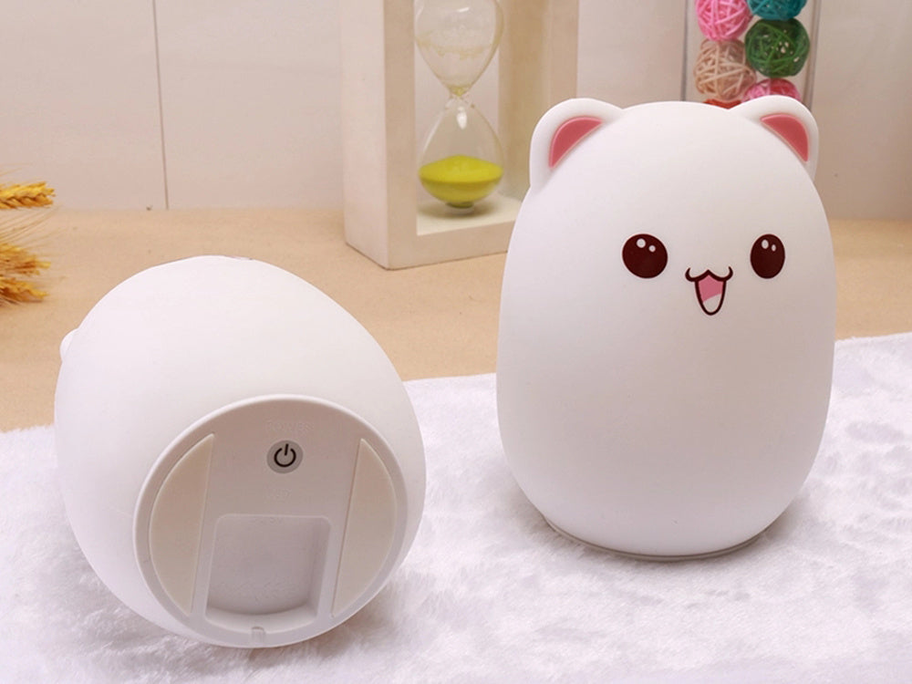 Vadovaujama katė nakties šviesos rgb nuotolinio valdymo pultas