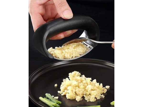 Česnakų spaustuvė spaudiklis smulkintuvas spaustuvė