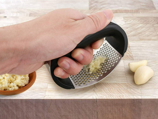 Česnakų spaustuvė spaudiklis smulkintuvas spaustuvė