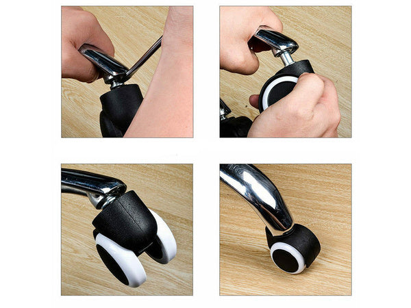 Guminiai sukamieji kėdžių ratukai 5vnt.