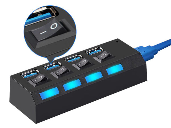 Usb prievadų skirstytuvas 4x usb 3.0