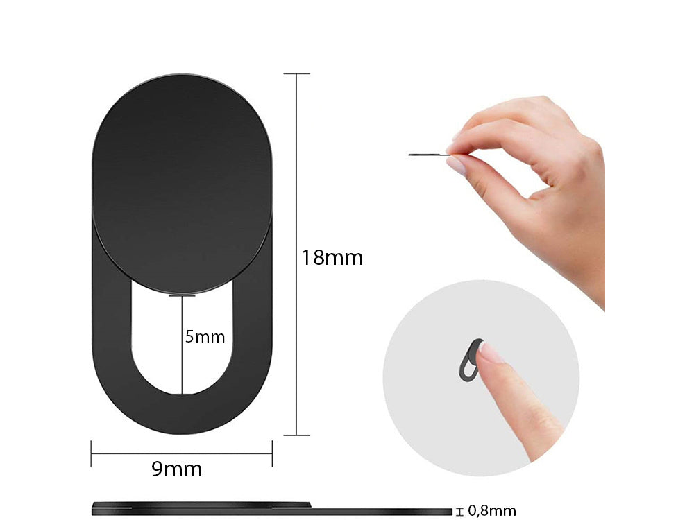 Nešiojamojo kompiuterio fotoaparato vaizdo kameros dangtelis