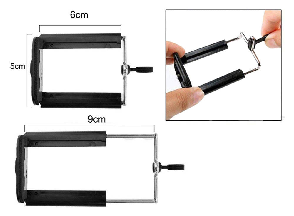 Trikojo nuotolinio valdymo "bluetooth" telefono laikiklis