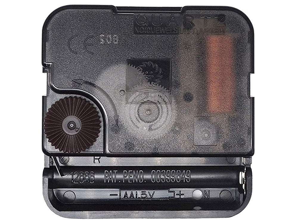 Kvarcinio sieninio laikrodžio mechanizmas tylus