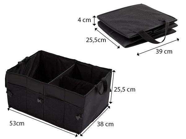 Organizatoriaus krepšys automobilio bagažinei