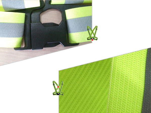 Šviesą atspindinčios liemenės liemenė motociklui, dviračiui, bėgimui