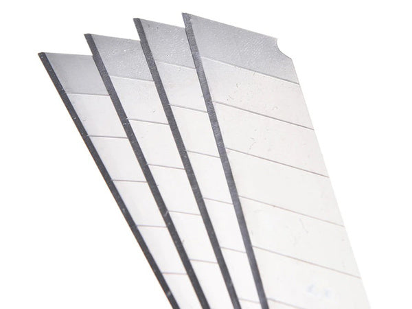 Keičiami nulaužiami peilių ašmenys 18 mm 10 vnt. Ašmenų