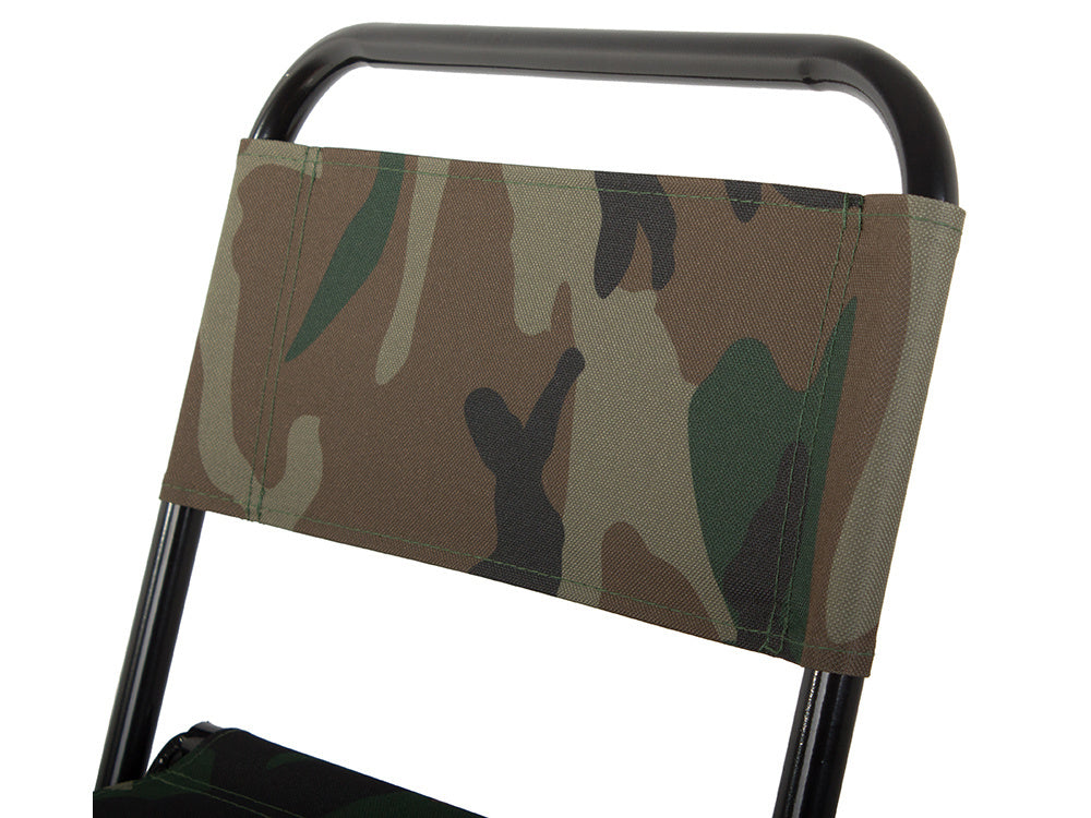 Sulankstoma turistinė kėdė su atlošu